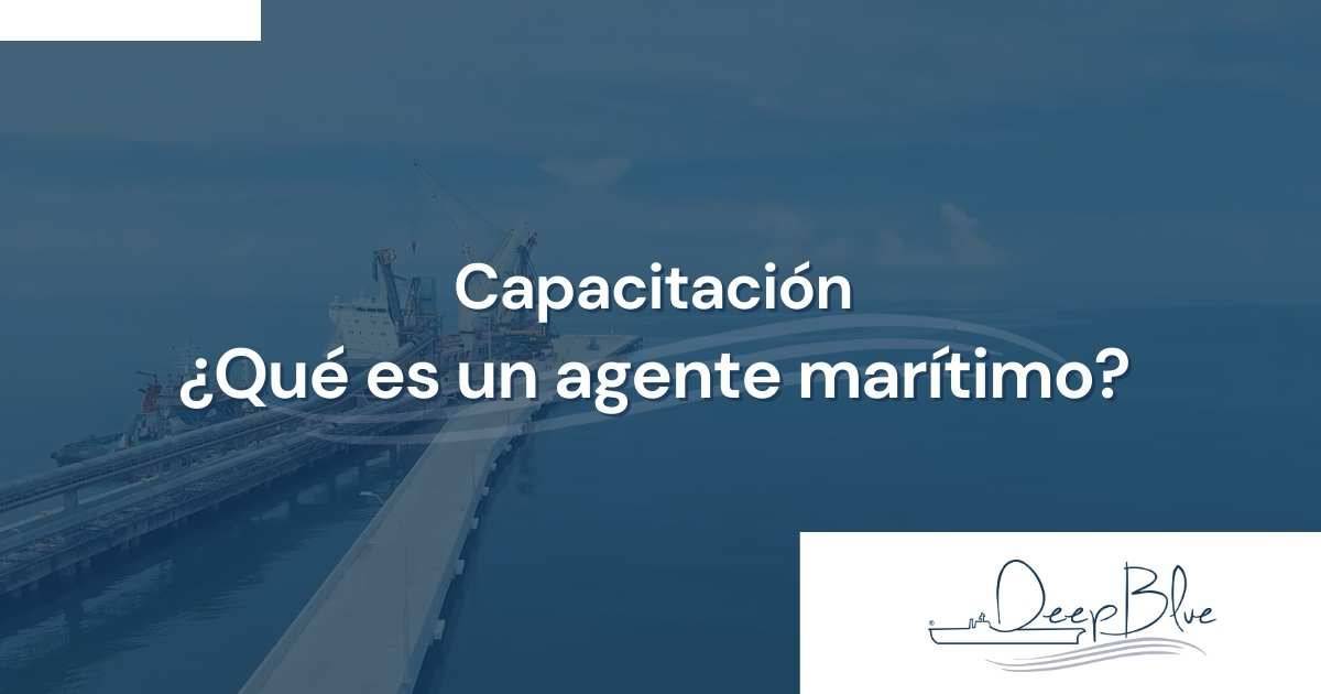 Que es un agente marítimo