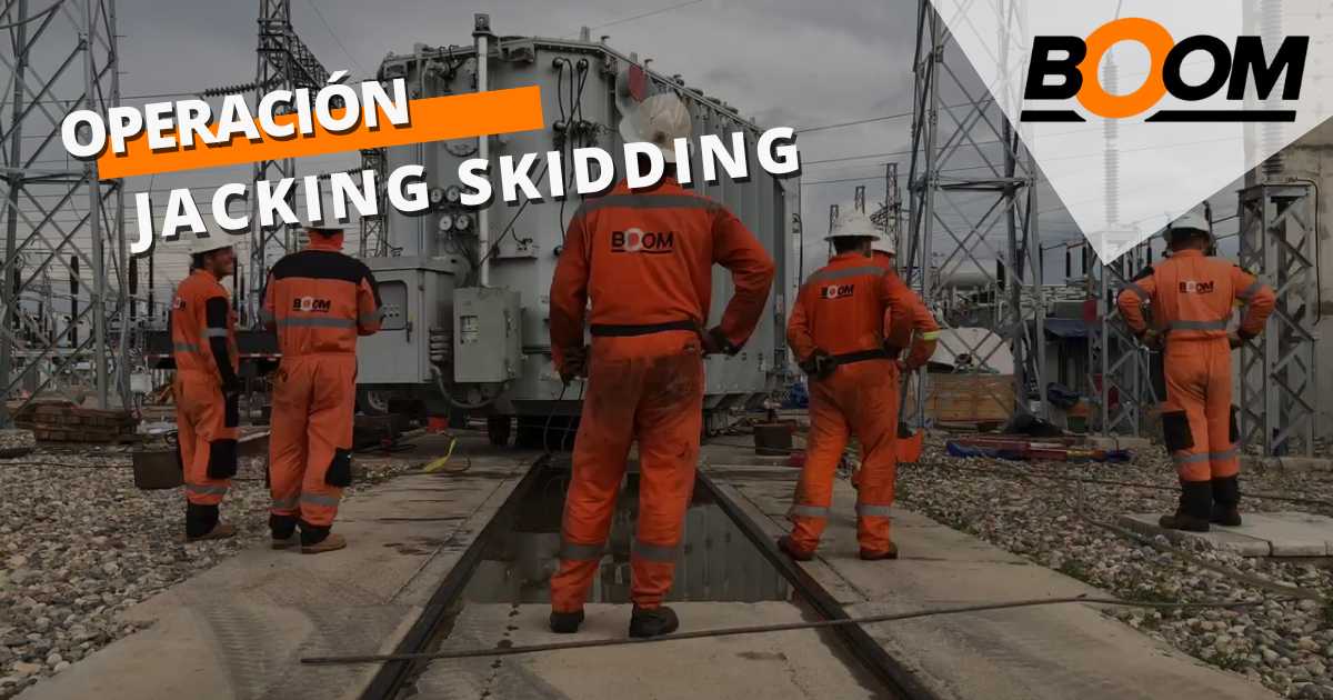 Operación de Jacking and Skidding